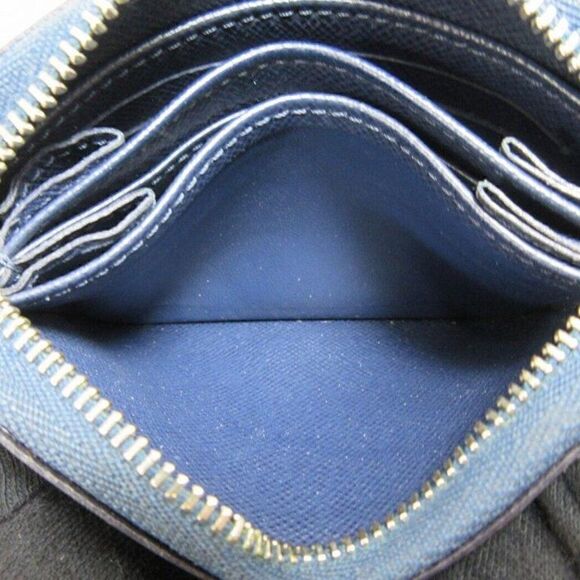 Louis Vuitton Epi Zippy Coin Purse M60384 Wallet Navy Leather - Picture 7 of 11